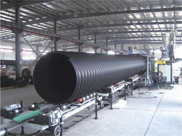 hdpe大口径缠绕管生产线_大口径实壁管设备生产线-中国机电产品交易网